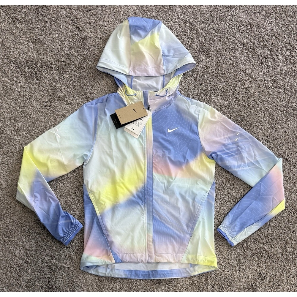Nike Swift Repel Running Jacket Gradient Multicolor IB8826-494 Womens Size XS